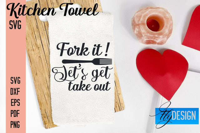 Kitchen Towel SVG | Kitchen Quotes Design | Home SVG SVG Fly Design 