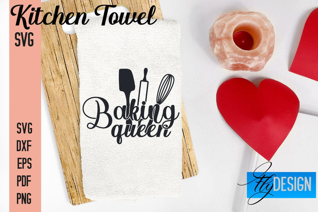 Kitchen Towel SVG | Kitchen Quotes Design | Home SVG SVG Fly Design 