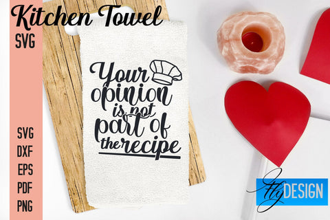 Kitchen Towel SVG | Kitchen Quotes Design | Home SVG SVG Fly Design 