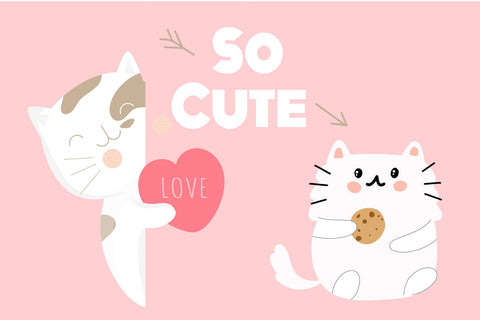 Kitty Cat Fonts Font Fox7 By Rattana 