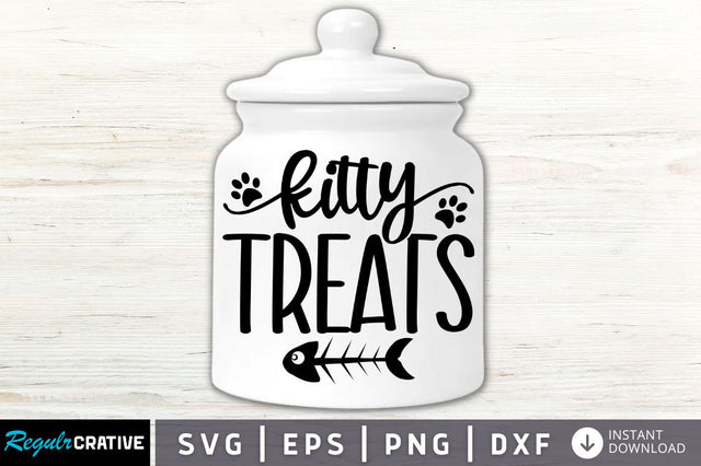 Kitty treats SVG SVG Regulrcrative 