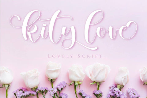 kity love script fonts Font Gilar Studio 