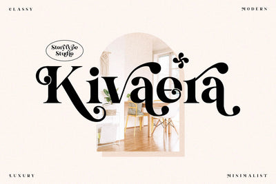 Kivaera Typeface Font Storytype Studio 