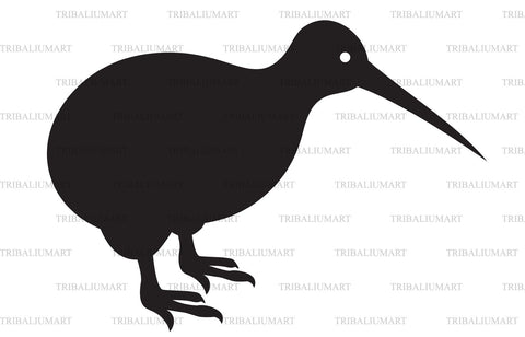 Kiwi bird SVG TribaliumArtSF 