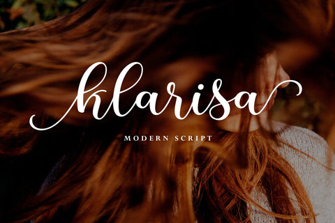 Klarisa Script Font Fadeline Std. 