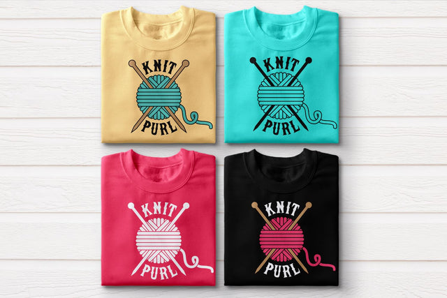 Knit Purl Yarn SVG Risa Rocks It 