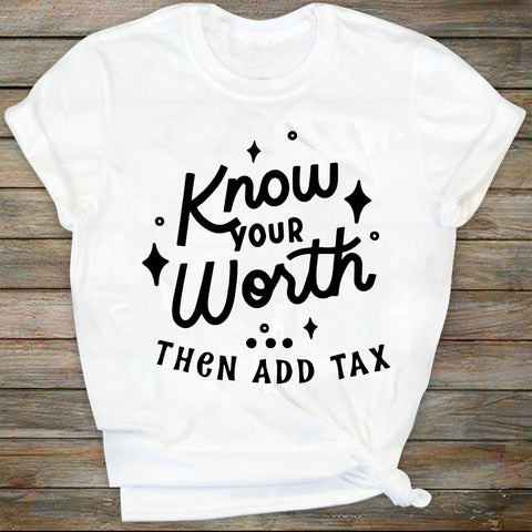 Know Your Worth SVG PNG PDF, Self Love Svg, Motivational Svg, Inspirational Svg, Positive Quote Svg, Mental Health Svg, SVG DiamondDesign 