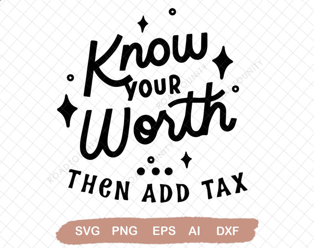Know Your Worth SVG PNG PDF, Self Love Svg, Motivational Svg, Inspirational Svg, Positive Quote Svg, Mental Health Svg, SVG DiamondDesign 