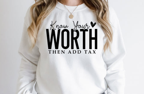 Know Your Worth SVG, Self Love Svg, Motivational Svg, Inspirational Svg, Positive Quote Svg, Mental Health Svg, Your are Enough Svg t-shirt SVG MD mominul islam 