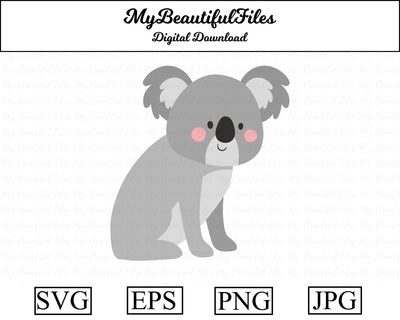 koala - Animal SVG MyBeautifulFiles 