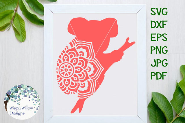 Koala Mandala SVG Wispy Willow Designs 
