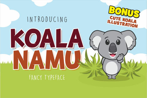 Koala Namu Font Fachranheit Studio 