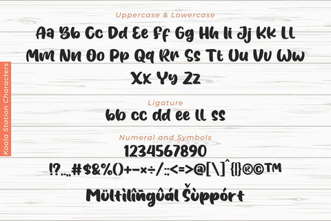 Koala Station Font Madatype Studio 