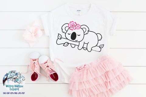 Koala SVG Bundle SVG Wispy Willow Designs 