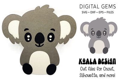 koala SVG Digital Gems 
