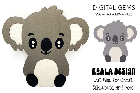 koala SVG Digital Gems 