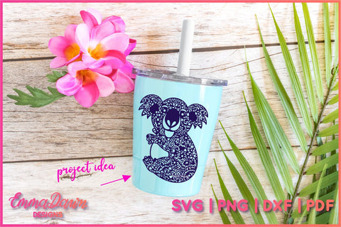 Koala SVG SVG Emma Dawn Designs 