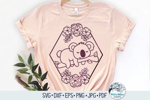 Koala SVG SVG Wispy Willow Designs 