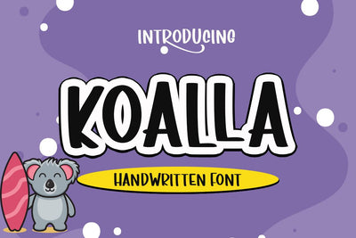 Koalla Font Supersemar Letter 