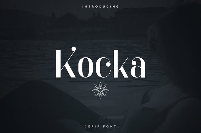 Kocka Display Font Font VPcreativeshop 