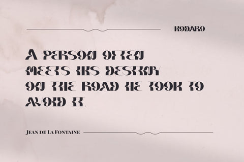 Kodaro Font Font Vultype Co 