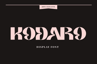 Kodaro Font Font Vultype Co 