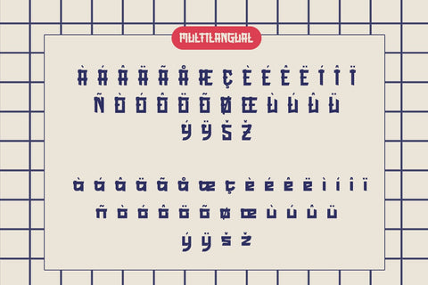 KOGAMA - Japanese style font Font twinletter 