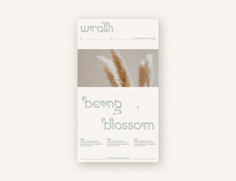 Koine Display Typeface Font inferno.studio3 