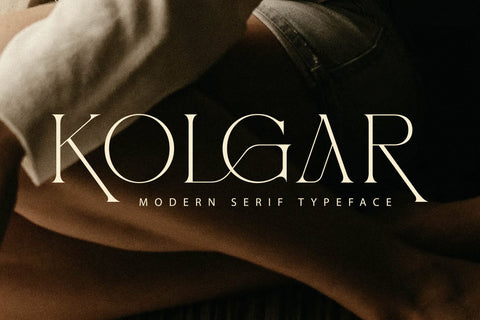 Kolgar Typeface Font Storytype Studio 