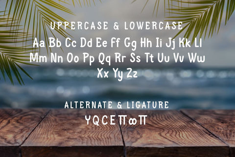 KONAE | Summer San Serif Display Font twinletter 