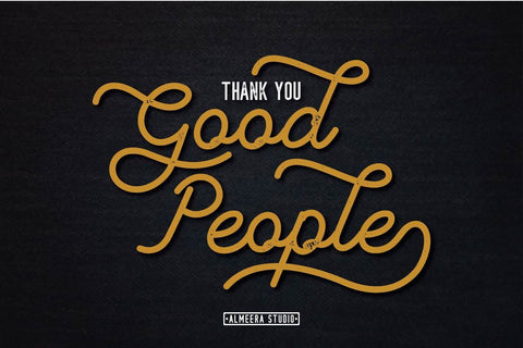 Kongo Lambretta Font Duo Font studioalmeera 