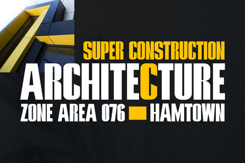 Kontes Compressed Font gatype 