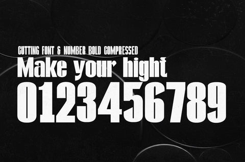 Kontes Compressed Font gatype 