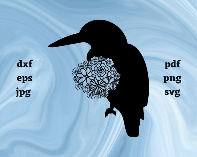 Kookaburra Mandala SVG Cut File SVG Northern Light SVG 