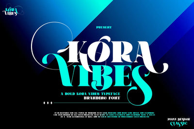 Kora Vibes Font JH-CreativeFont 