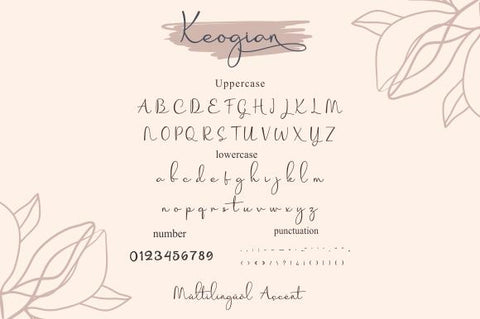 Korian Font eknojistudio99 
