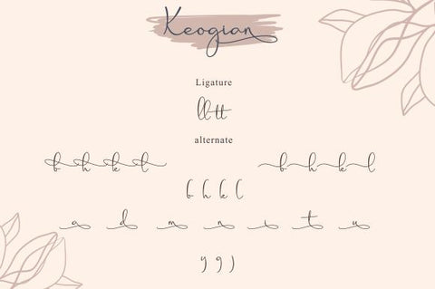 Korian Font eknojistudio99 