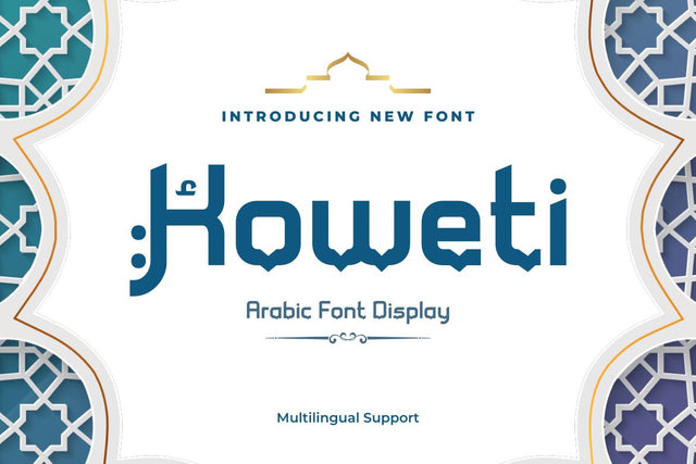 Koweti Font twinletter 