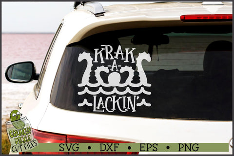 Krak-a-Lackin' Pirate SVG File SVG Crunchy Pickle 