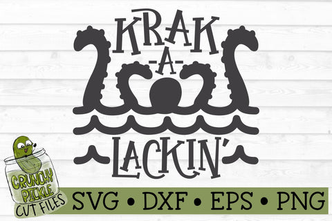 Krak-a-Lackin' Pirate SVG File SVG Crunchy Pickle 
