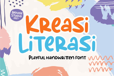 Kreasi Literasi Font Allouse.Studio 