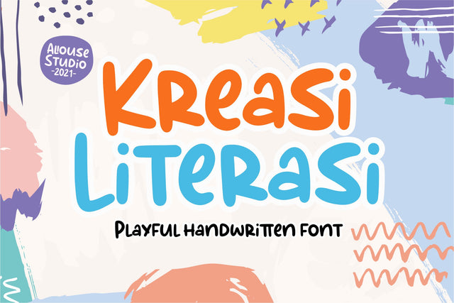 Kreasi Literasi Font Allouse.Studio 