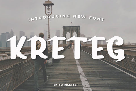 Kreteg Font twinletter 