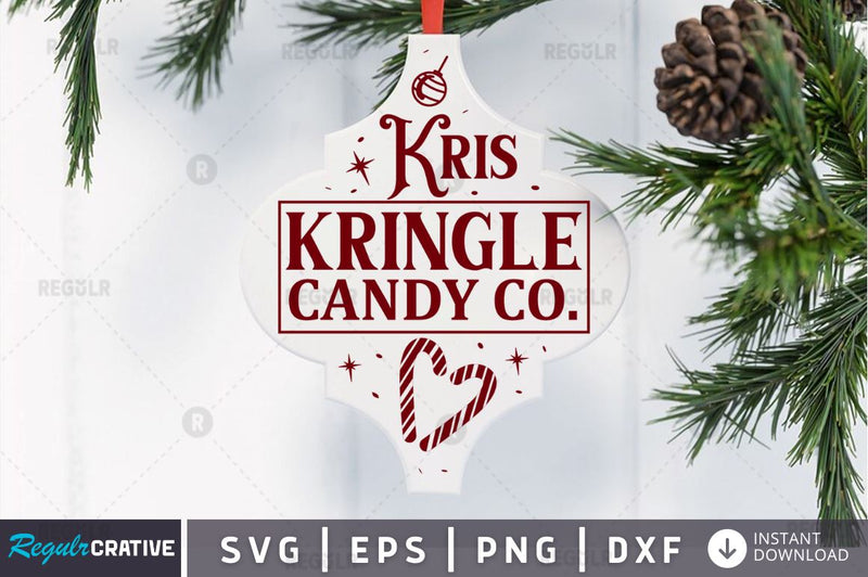 Kris kringle candy co SVG SVG Regulrcrative 