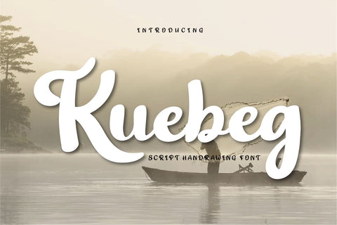 Kuebeg Font twinletter 