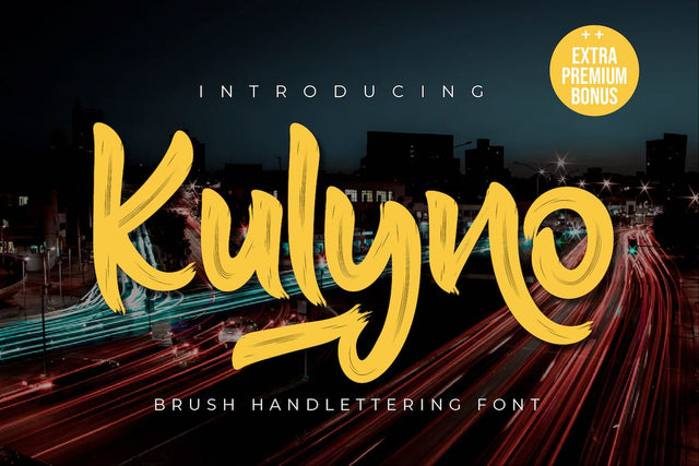 Kulyno Font twinletter 