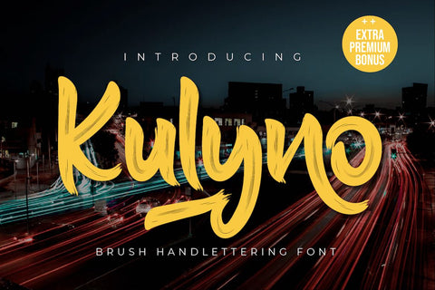 Kulyno Font twinletter 