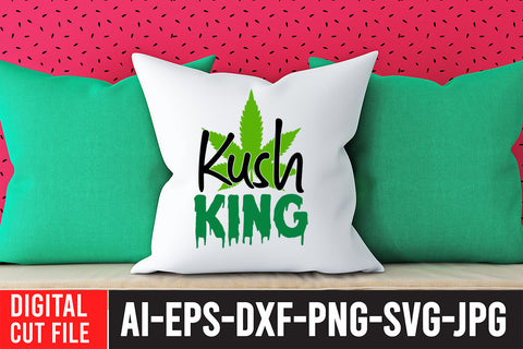 Kush King SVG Cut File SVG BlackCatsMedia 