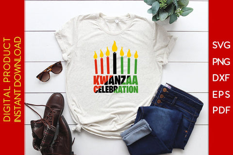 Kwanzaa Celebration SVG PNG EPS Cut File SVG Creativedesigntee 