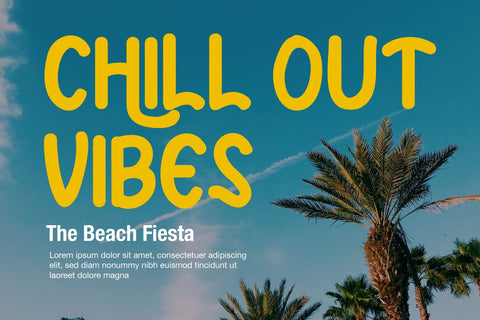 KYRAL | Summer San Serif Display Font twinletter 